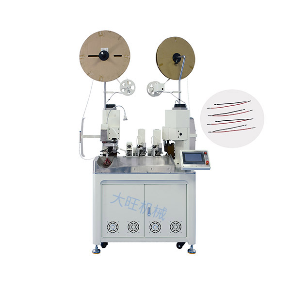 全自动双线合压端子机