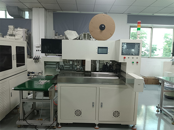 全自动烫线插壳机